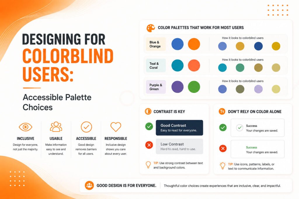 Designing for Colorblind Users Accessible Palette Choices