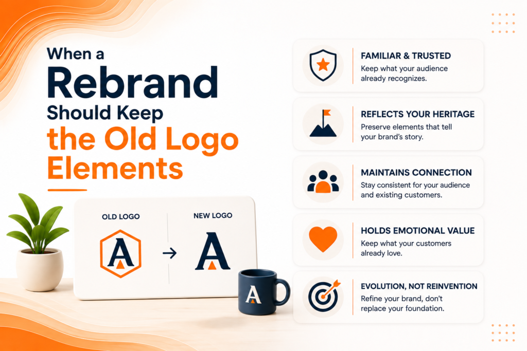 When a Rebrand Should Keep the Old Logo Elements